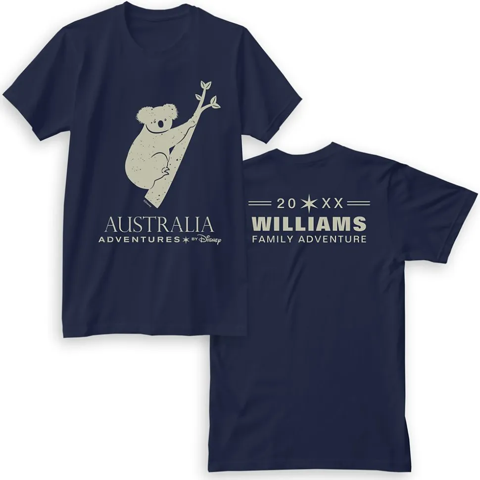 Adventures by Disney Australia Koala T-Shirt for Men – Customizable