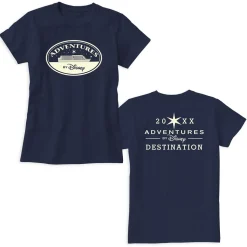 Adventures by Disney Boat Badge T-Shirt for Women – Customizable