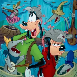 A Goofy Movie ''Possum Posse'' Gallery Wrapped Canvas by Tim Rogerson – Limited Edition