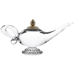 Aladdin's Lamp Jeweled Glass Miniature by Arribas – Personalized