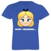 Alice Emoji Tee for Girls – Customizable