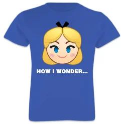 Alice Emoji Tee for Girls – Customizable