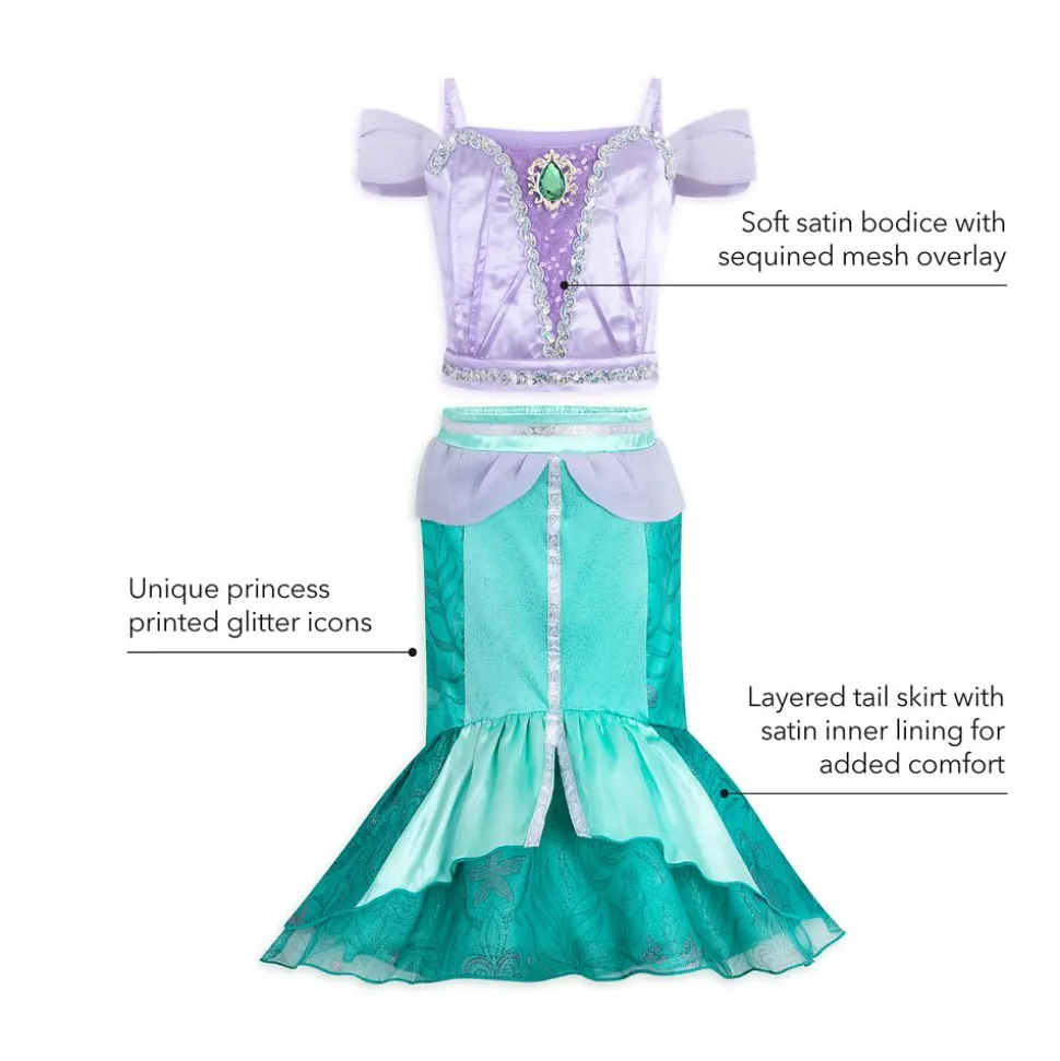 Ariel Costume for Kids – The Little Mermaid