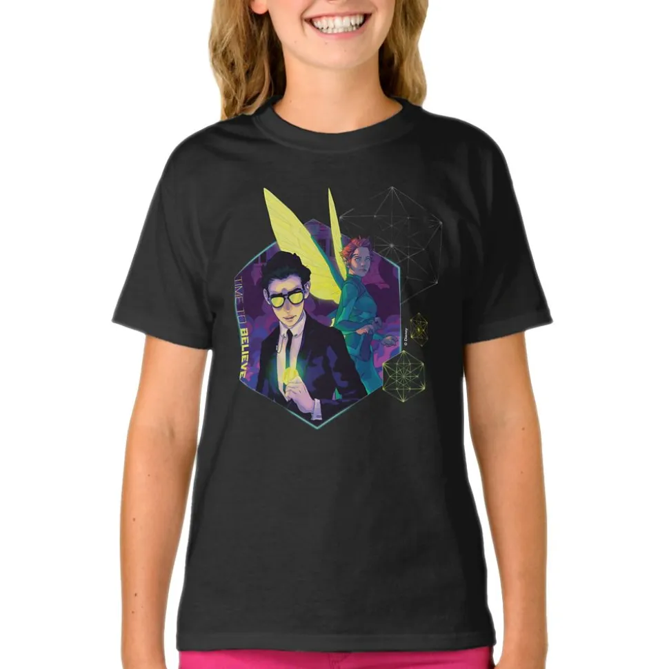 Artemis Fowl: ''Time to Believe'' T-Shirt for Girls – Customizable