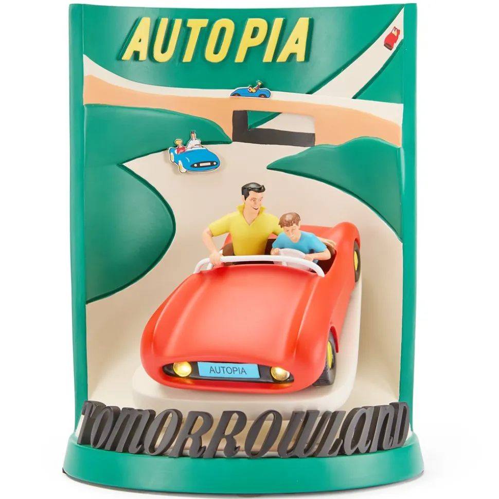 Autopia 3D Attraction Poster Light-Up Figure – Disneyland