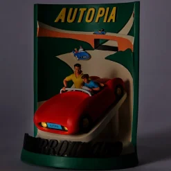 Autopia 3D Attraction Poster Light-Up Figure – Disneyland