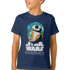 BB-8 Badge T-Shirt for Boys – Star Wars: Resistance – Customizable