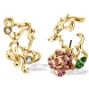 Beauty and the Beast Earrings by Arribas