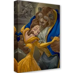Beauty and the Beast ''Falling in Love'' Gallery Wrapped Canvas by Jared Franco – Limited Edition