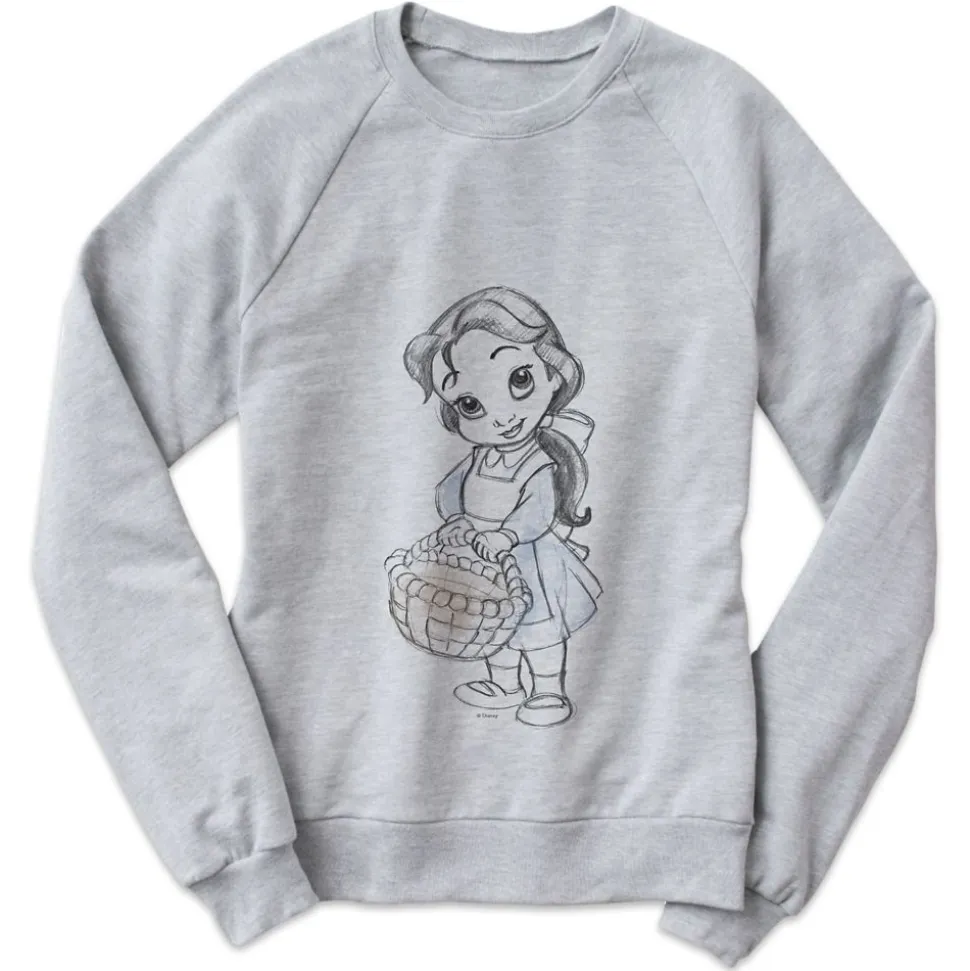 Belle Disney Animators' Collection Sweatshirt for Women – Customizable