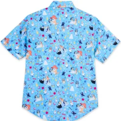 Bluey ''Beach Day'' Button Down Shirt for Men by RSVLTS