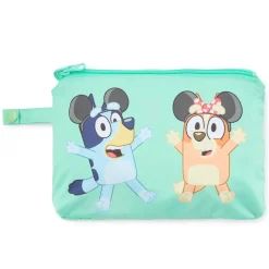 Bluey Disney Parks Half-Zip Packable Hooded Rain Jacket for Kids