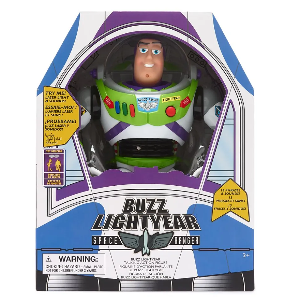 Buzz Lightyear Interactive Talking Action Figure – Toy Story – 12''