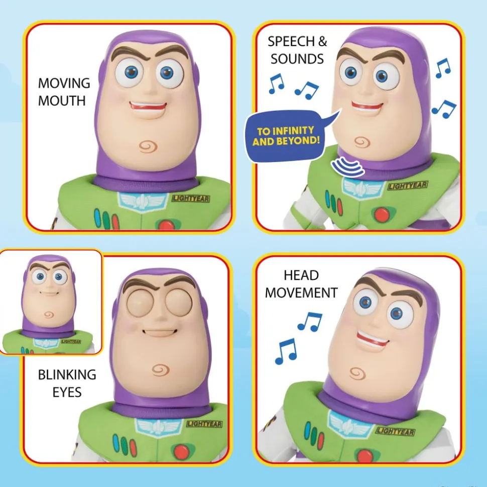Buzz Lightyear Palm Puppetronic Interactive Talking Action Figure – Toy Story