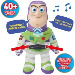 Buzz Lightyear Palm Puppetronic Interactive Talking Action Figure – Toy Story