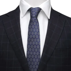 Captain America Shield Silk Tie for Adults