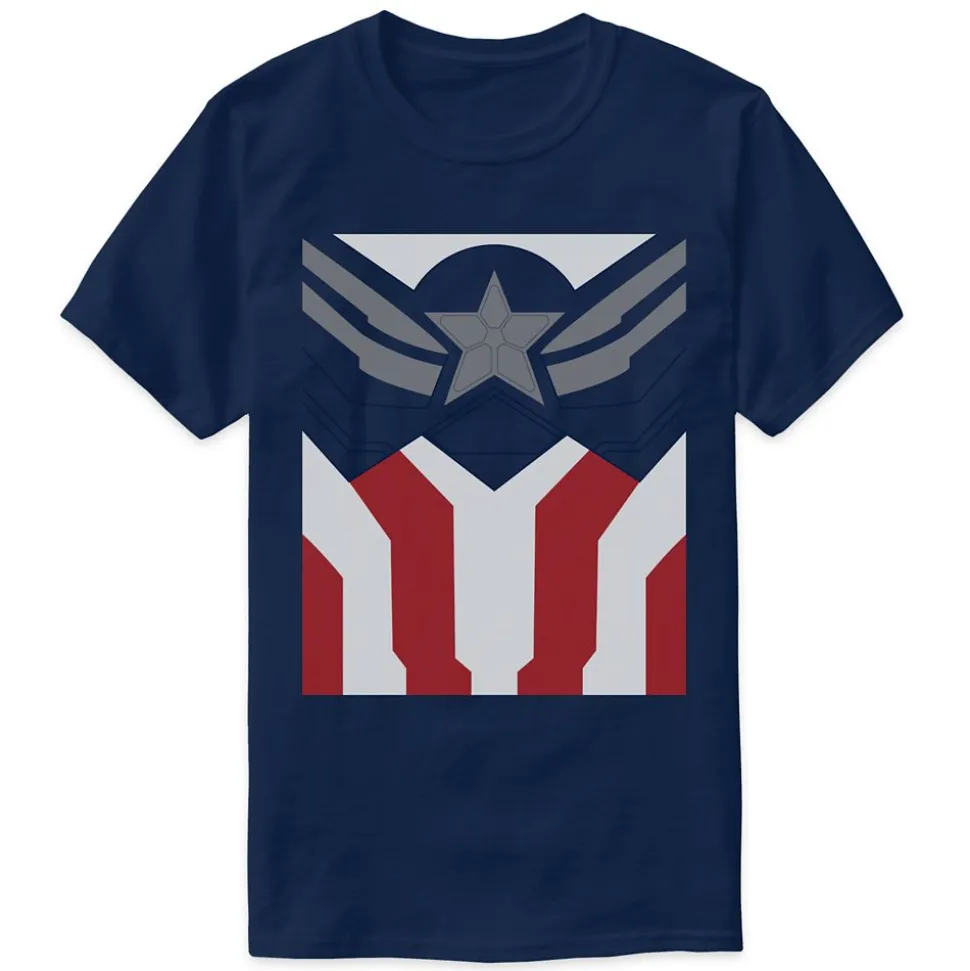 Captain America Suit T-Shirt for Adults – The Falcon and The Winter Soldier – Customizable