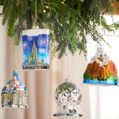 Cinderella Castle Glass Ornament – Walt Disney World