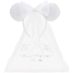 Cinderella Ear Headband Bridal Veil for Adults