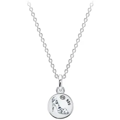 Cinderella Faceted Slipper Necklace by CRISLU