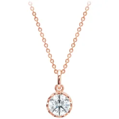 Cinderella Faceted Slipper Necklace by CRISLU