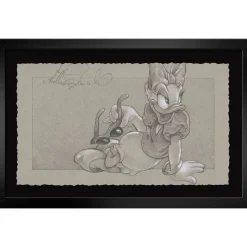 Daisy Duck ''Not Gonna Stop Me'' Framed Print by Heather Edwards – Signed Limited Edition