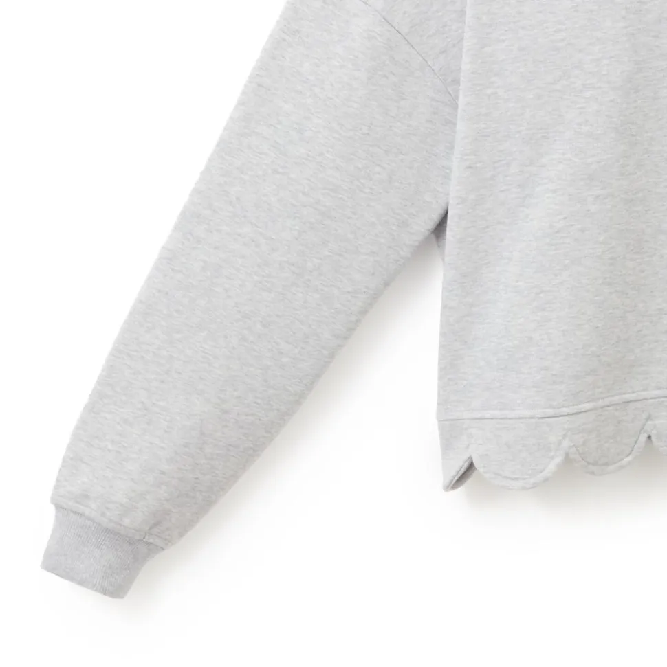 Daisy Duck 1/4 Snap Pullover for Women