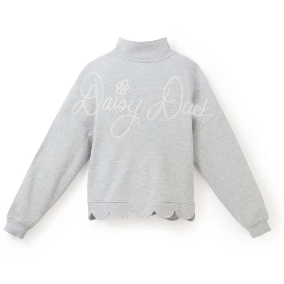 Daisy Duck 1/4 Snap Pullover for Women