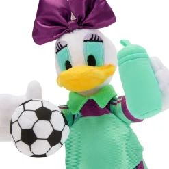 Daisy Duck Soccer Plush – Mini Bean Bag 9'' – Disney Store Europe