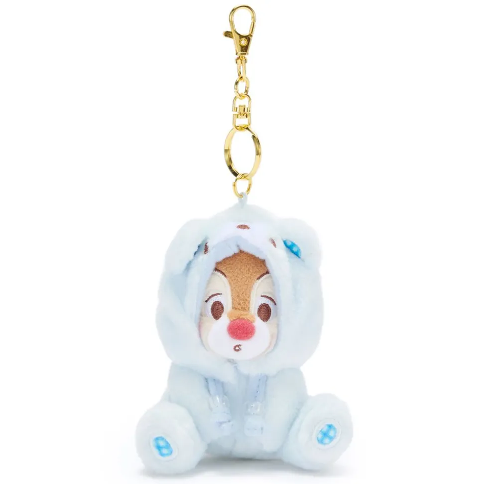 Dale in Bear Suit Plush Keychain Bag Charm – 5'' – Disney Store Japan
