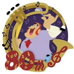 D23-Exclusive Casey at the Bat Pin – Make Mine Music 80th Anniversary – Limited Edition