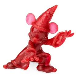 D23-Exclusive Magic & Mystery – Sorcerer Mickey Mouse Collectible Figurine: Celestial Scarlet Glitter Variant
