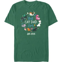 Disney Cats ''Best Cat Dad Ever'' T-Shirt – Customized