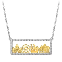 Disneyland Attractions Necklace by Rebecca Hook