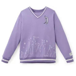 Disneyland V-Neck Pullover Sweatshirt for Adults by Her Universe