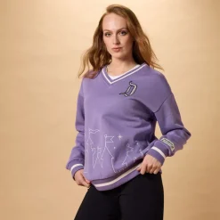 Disneyland V-Neck Pullover Sweatshirt for Adults by Her Universe
