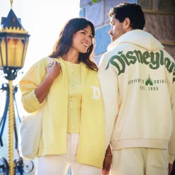Disneyland Zip Hoodie for Adults – Yellow