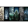 Disney Princess Castles ''A Fairytale Storyline'' Gallery Wrapped Canvas by JC Richard – Signed Limited Edition