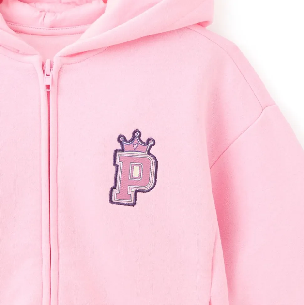 Disney Princess ''Varsity Royal'' Zip Hoodie for Kids