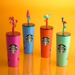 Disney's Hollywood Studios 24 oz. Stainless Steel Starbucks® Travel Tumbler with Straw – Walt Disney World
