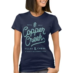 Disney Vacation Club Copper Creek Villas T-Shirt for Women – Customizable