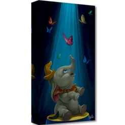 Dumbo ''Dream to Fly'' Canvas Artwork by Jared Franco – 20'' x 10'' – Limited Edition