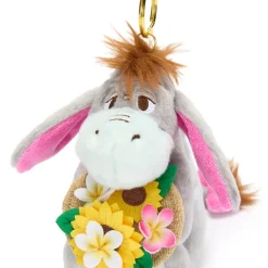 Eeyore Summertime Plush Keychain Bag Charm – Winnie the Pooh – 5'' – Disney Store Japan