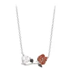 Enchanted Rose and Heart Necklace – Beauty and the Beast