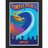 EPCOT Turtle Talk with Crush Matted Print