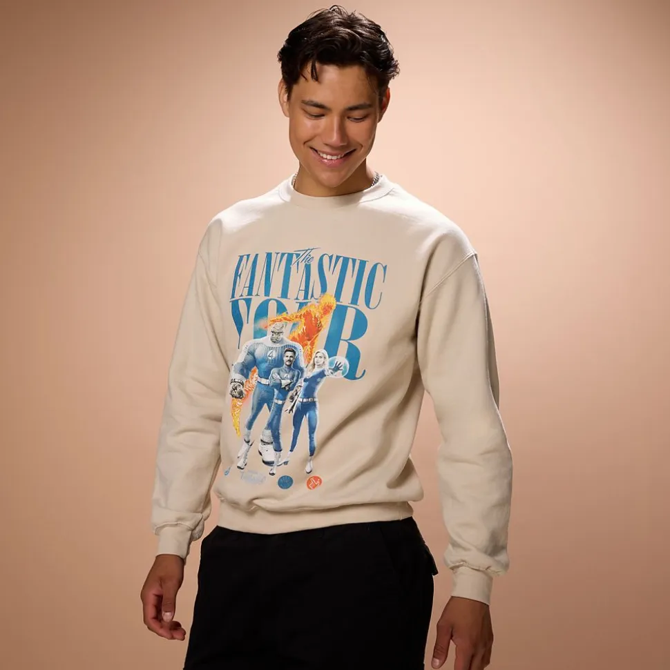 Fantastic 4: First Steps Team Pullover Sweatshirt for Adults