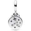Fantasyland Castle Lock and Key Double Dangle Charm by Pandora – Disney Parks