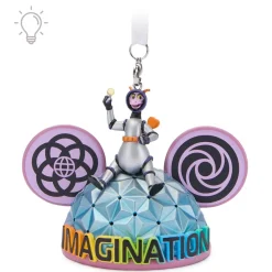 Figment Light-Up Ear Hat Ornament – EPCOT