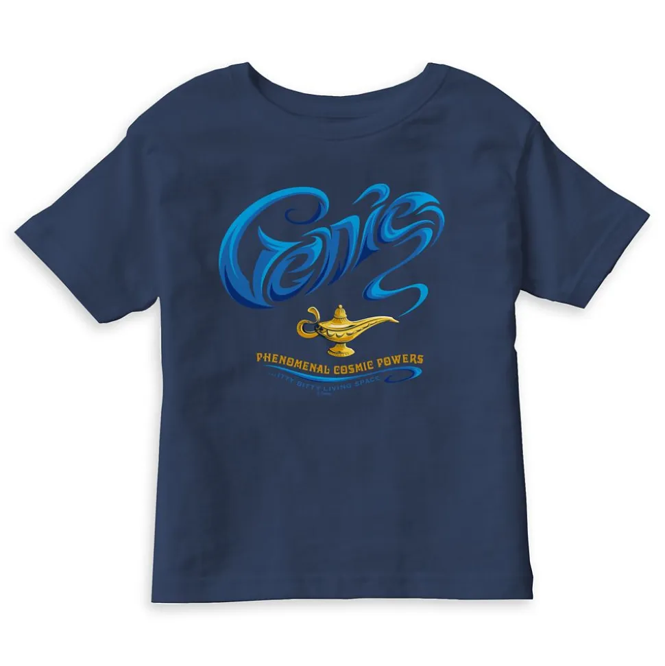 Genie ''...Itty-Bitty Living Space'' T-Shirt for Boys – Aladdin – Live Action Film – Customizable
