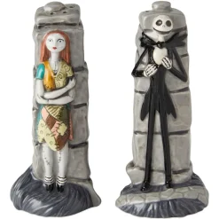 Jack and Sally Salt and Pepper Shakers